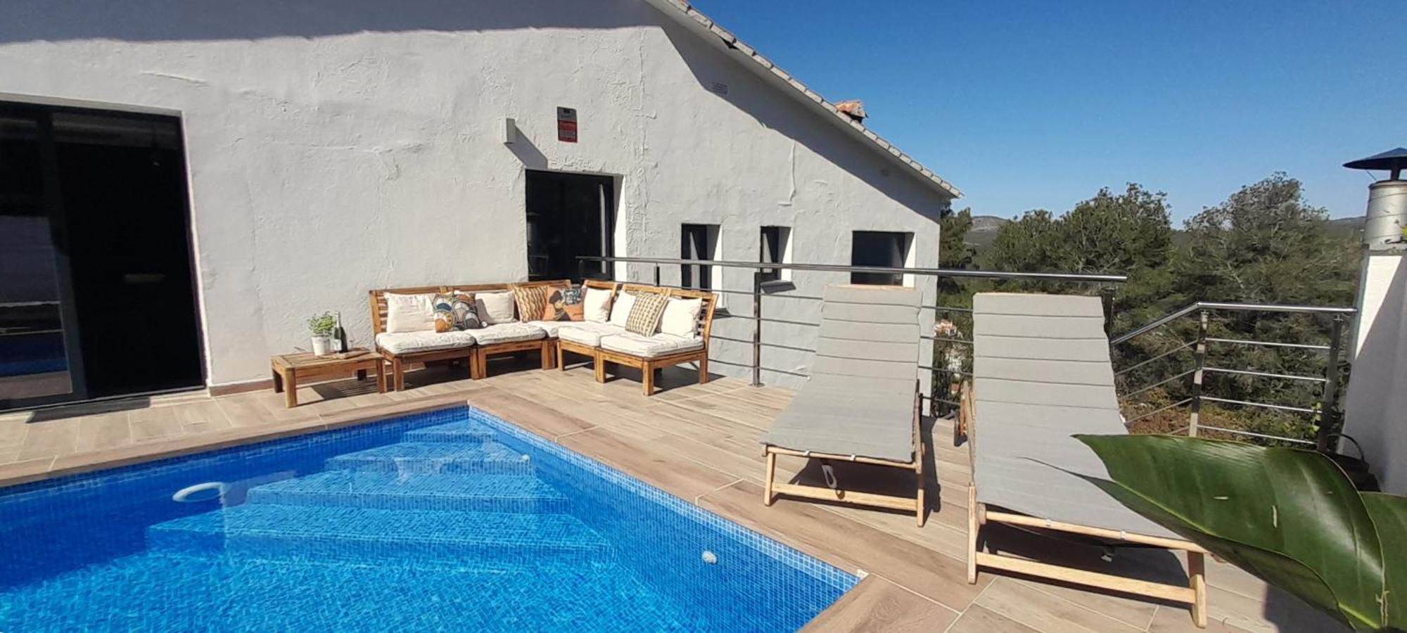 Villa Avril Piscina Privada Y Amplias Terrazas Olivella Exterior foto